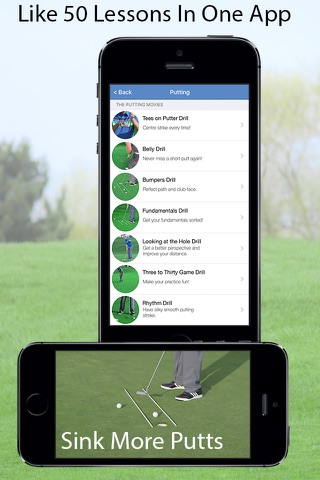 50 Great Golf Drills HD screenshot 3