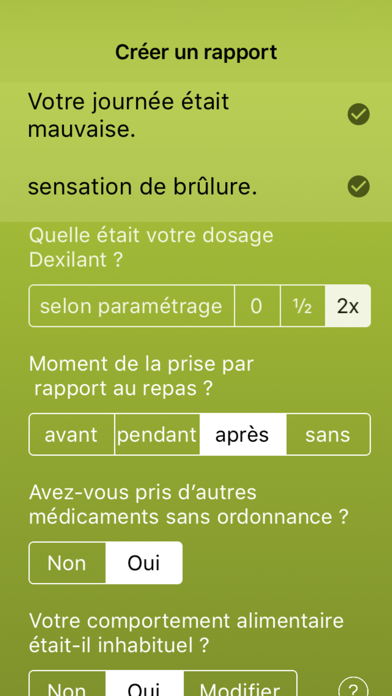 Screenshot #3 pour Reflux Tracker