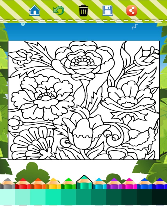 Adult Coloring Book Mandala - Free Fun Games for Stress Bringing Relax Curative Relieving Color Therapy iPad screenshot