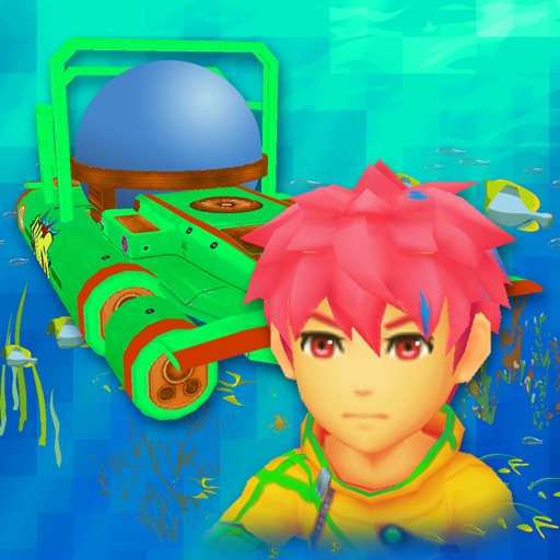 Crazy Punk Boy Submarine Rally - PRO - 3D Coral Reef U-Boat Speed Race Icon