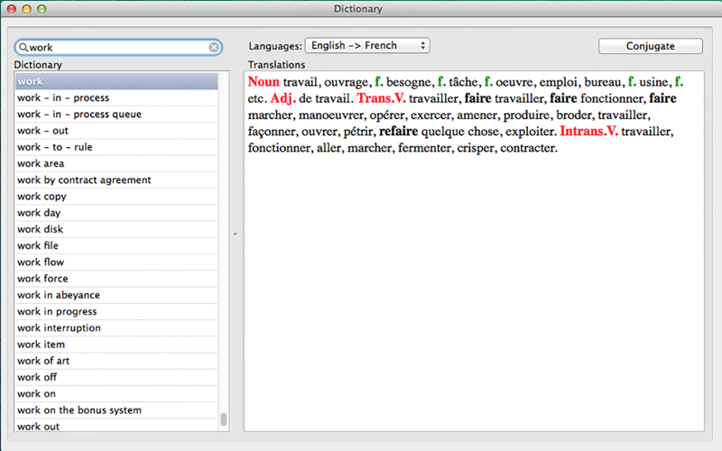 French-English Dictionary (Offline) thumbnail 2