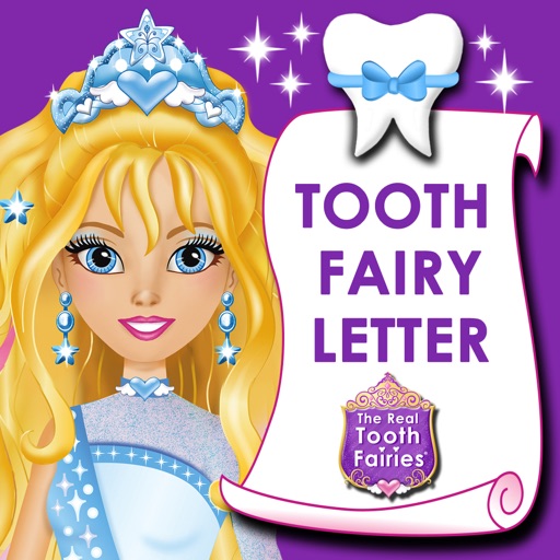 Ask for a Tooth Fairy Magic Letter Icon