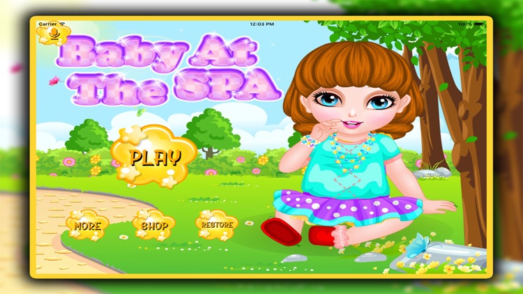 Baby At The Spa Dress Up