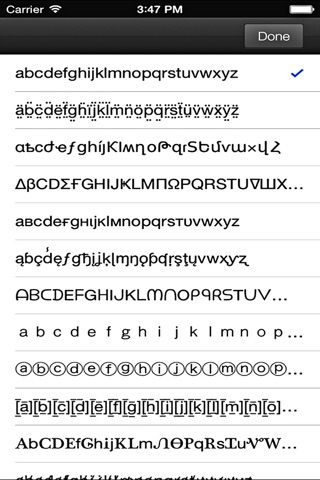 Emotion Font Style And Nice Cool Text Size screenshot 4