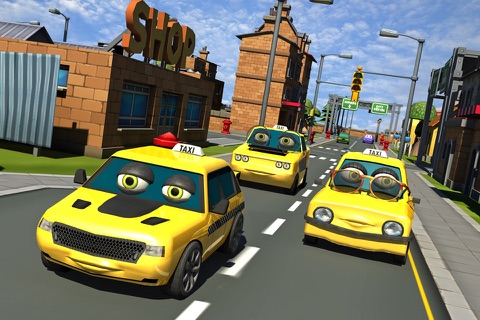 Crazy Mad Taxi Car City Driver screenshot 3