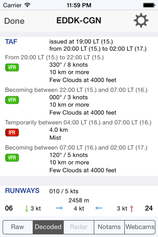 Sky MET - Aviation Meteo screenshot 2