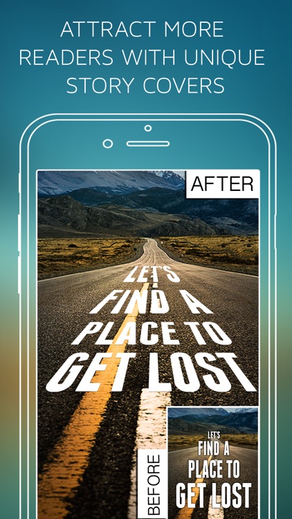 Under Ink - Typography Cover Maker for Wattpad & Movellas