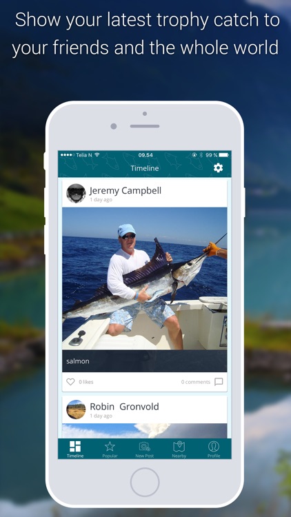 Catchagram - Social Fishing App for Sportsfishermen screenshot-0