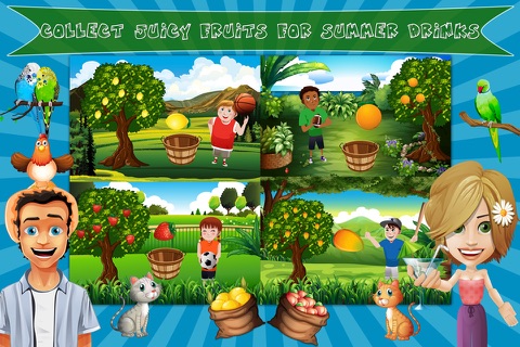Fruity Summer Drink Fever - Play Free Fun Frozen Juicy Drink Maker Kids Game screenshot 3