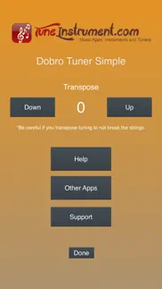 dobro tuner simple iphone screenshot 4