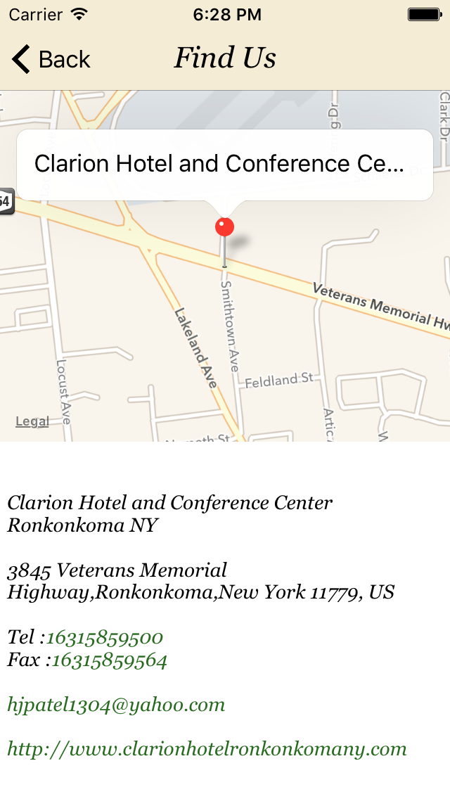 App screenshot