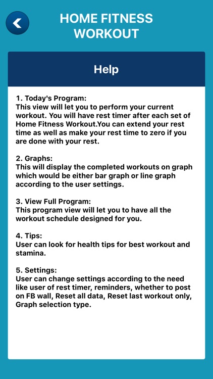 Home Fitness Workout screenshot-4