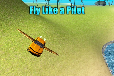 Flying Car Driving Simulator Free: Extreme Muscle Car - Airplane Flight Pilotのおすすめ画像2