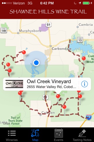 Shawnee Hills Wine Trail screenshot 2