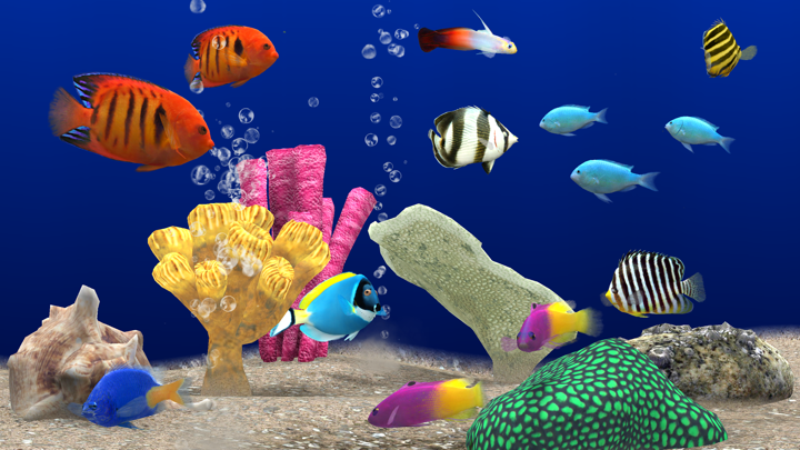 Screenshot #2 pour MyReef 3D Aquarium TV Lite