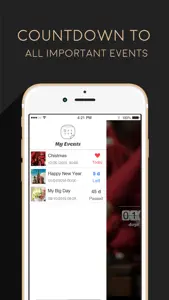 Countdown App Free (Big Day Event Timer Reminder) screenshot #3 for iPhone