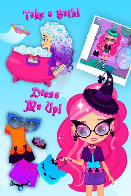 Game screenshot Little Witches Magic Makeover - Spa Charms, House Cleanup & Pet Salon mod apk