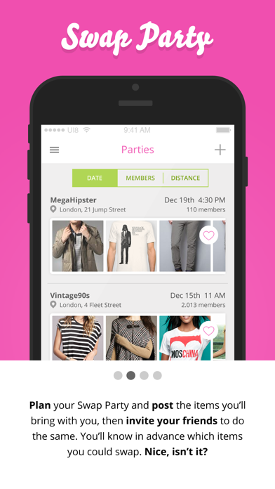 Swap Party - scambia, compra e vendi screenshot 2