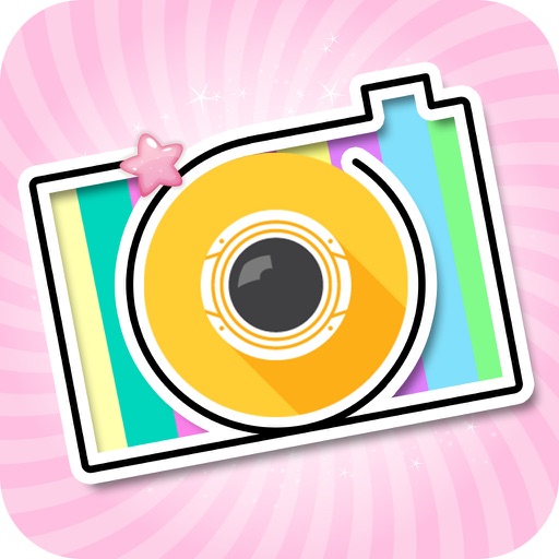 Cute Camera Editor - picture collage effects plus photo yourself & best blender mix pic with filters and mirror icon