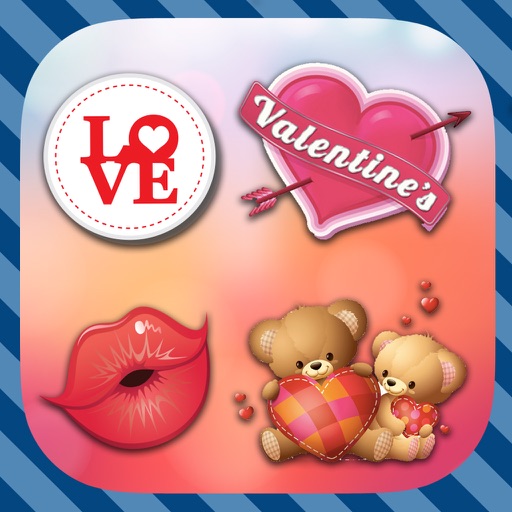 Valentine's Day Emojis & Stickers iOS App