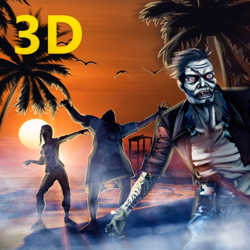 Zombie Tropic Island Survival Simulator iOS App