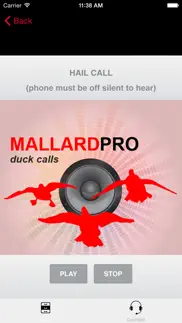 duckpro duck calls - duck hunting calls for mallards - bluetooth compatible iphone screenshot 2