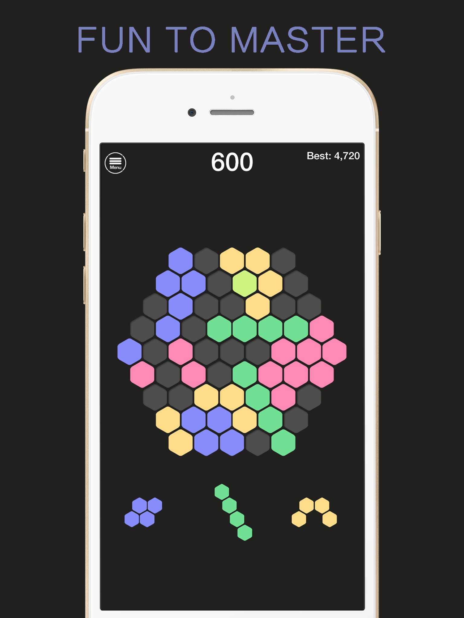 Hex Puzzle Six Sides Block Hexa Fit screenshot 7