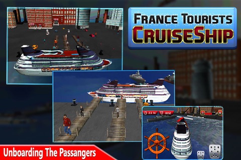 France Tourist Cruise Ship Pro screenshot 3