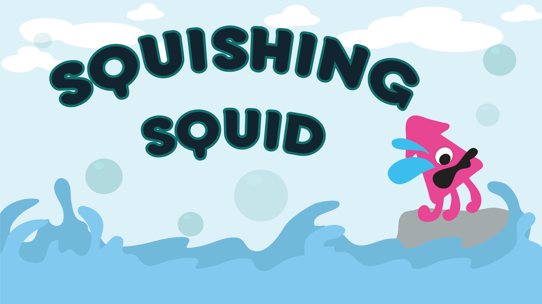 Squishing Squid - Switch and Squish the Colorful Squid