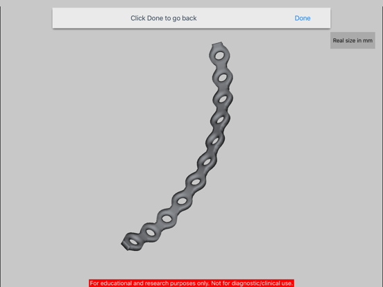 Ossa 3D iPad screenshot 4 - Medical app