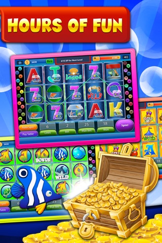 Fish Slot's Bingo Casino Machines - big gold bonuses with 21 blackjack roulette in las vegas screenshot 4