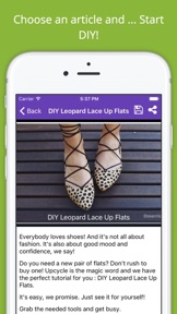 DIY Fashion Project Ideas Free - Handmade crafts screenshot
