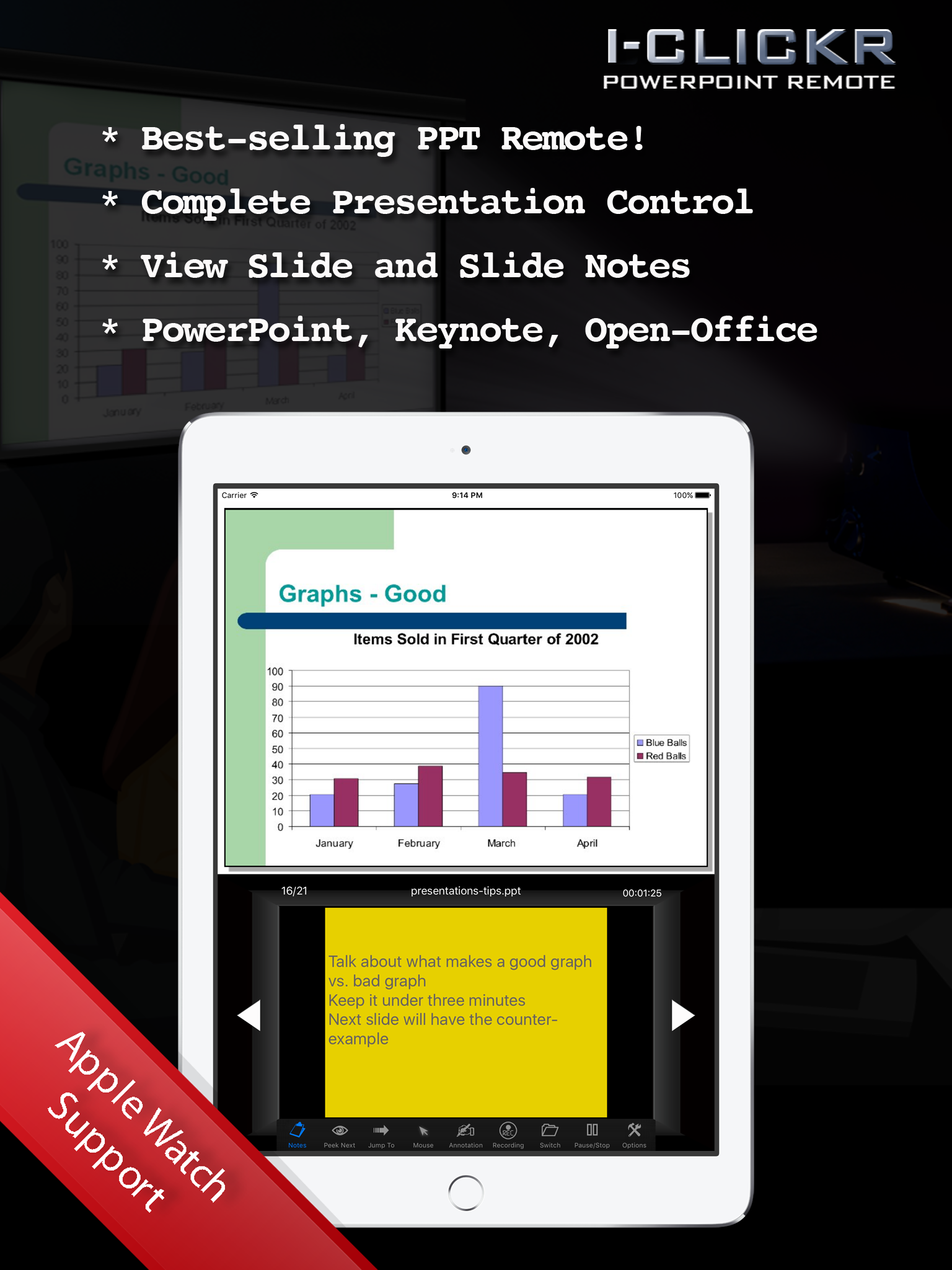 i-Clickr Remote for PowerPoint Lite screenshot 6