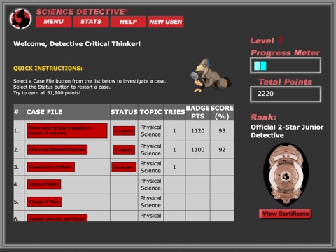 Science Detective® Beginning screenshot 3