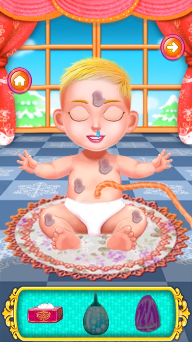 How to cancel & delete Queen Birth - Games for Girls from iphone & ipad 4