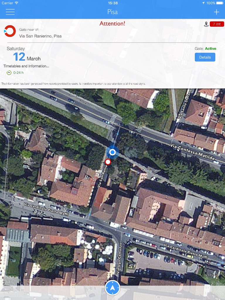 ZTL Italy - Limited Traffic Zone ipad screenshot 3
