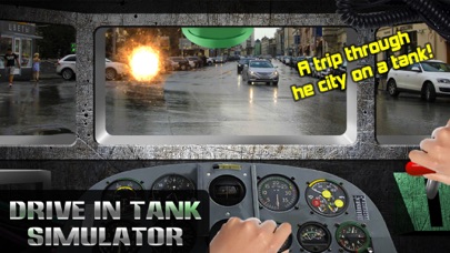 Screenshot #1 pour Drive In Tank Simulator