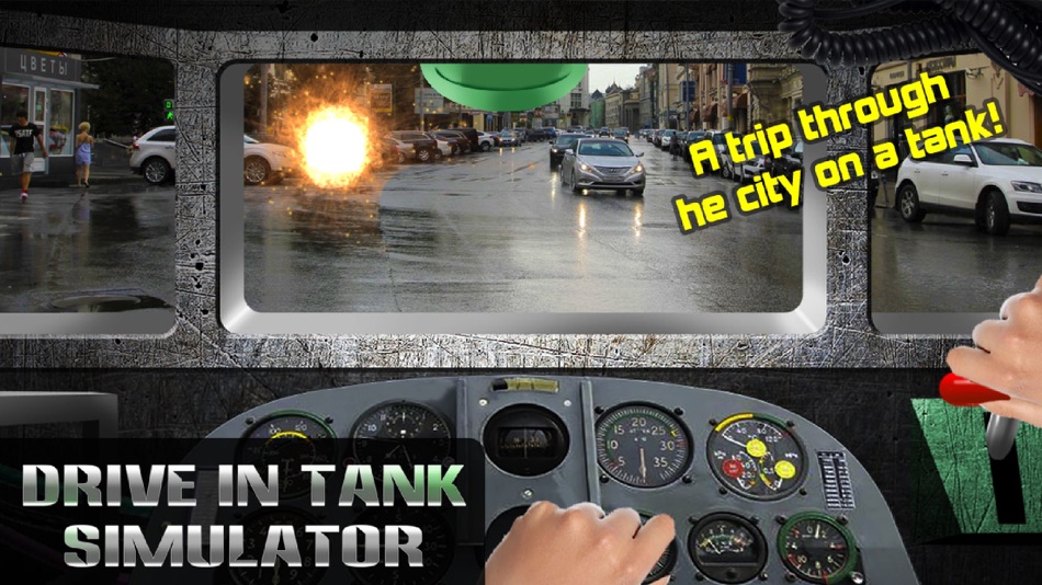 #1. Drive In Tank Simulator (iOS) Podle: Mariya Ivanova