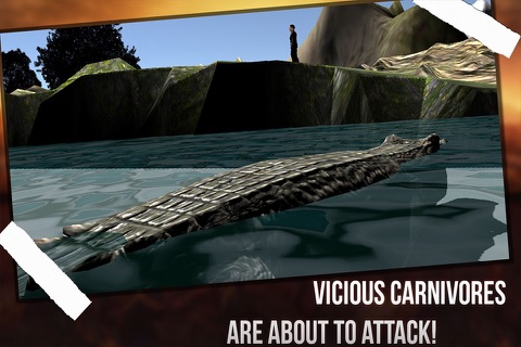 Wild American Crocodile Hunter 3D Simulator screenshot 3