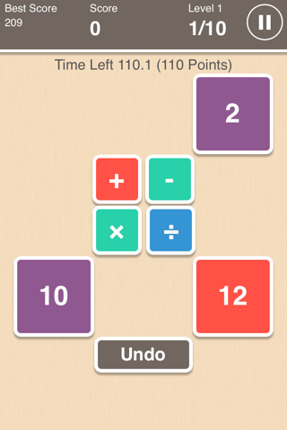 Addictive Brain Math Game - Add Sub Mul Div screenshot 2