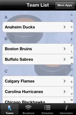 Game screenshot Hockey Radio & Schedules for Free hack