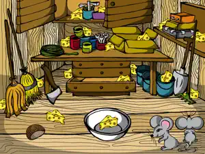 Mouse Tales - game story book for kids screenshot #1 for iPad