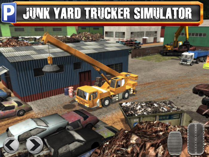 Junk Yard Trucker Parking Simulator a Real Monster Truck Extreme Car Driving Test Racing Sim