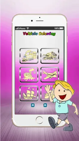Game screenshot Best Games Education Veihicle Coloring Pages : Learn draw and paint For Kids !Fun hack