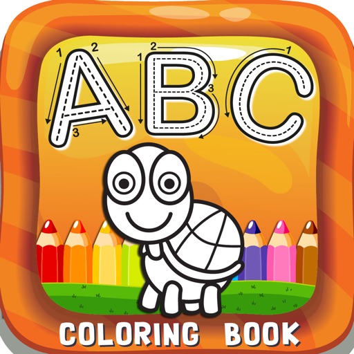 ABC Trace And Phonics Coloring Books : English Learning Free For Kids And Toddlers! icon