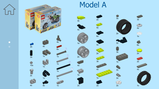 Screenshot #2 pour 3-Wheel Moto for LEGO Creator 31018 x 2 Sets - Building Instructions