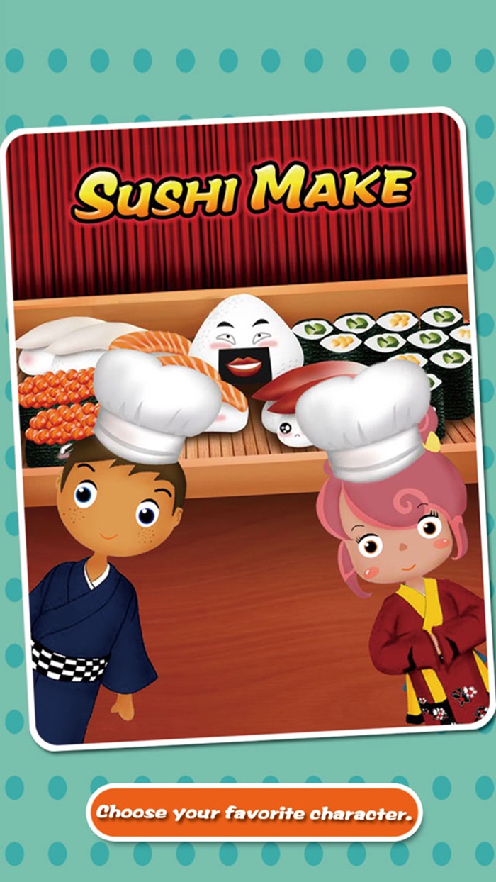 Cooking Time 2 - Sushi MakePreschool kids games free