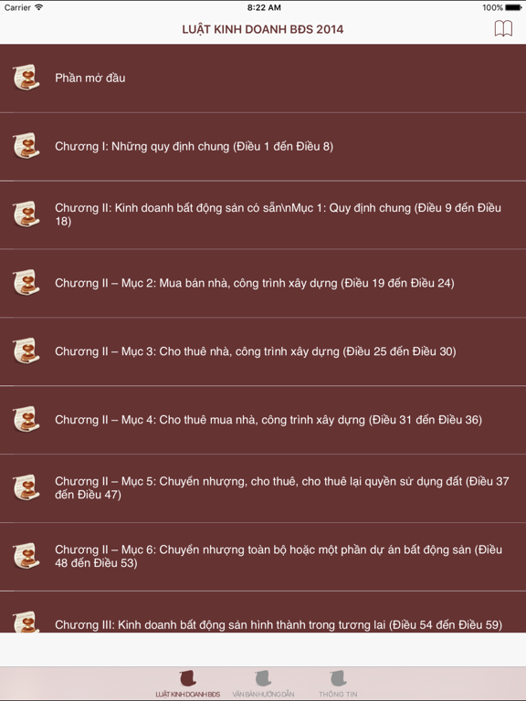 Screenshot #4 pour Luật Kinh Doanh Bất Động Sản 2014