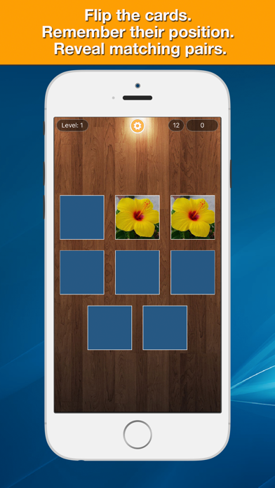 Screenshot #1 pour Memo Kid - Matching tile puzzle for children with dog, cat, pig and other home pets