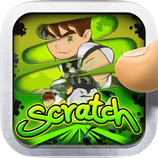 Scratch The Pics : Ben 10 Trivia Photo Reveal Games Pro icon